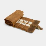 Juego de Dominó con Estuche de Cuero